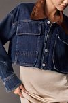 Thumbnail View 6: Pilcro Cropped Denim Scheunenjacke