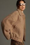 Thumbnail View 9: By Anthropologie Oversized Soft Bomber Jacket