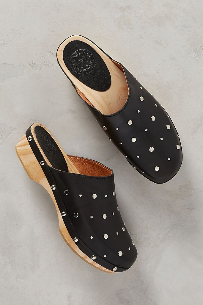 Penelope Chilvers Studded Clogs | Anthropologie