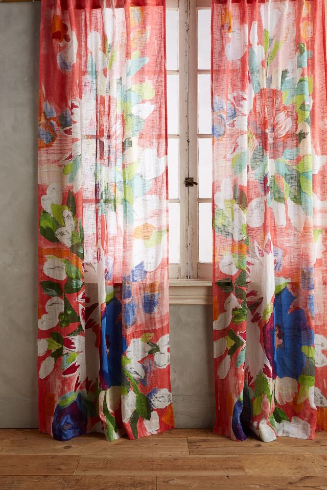 Magnolia Curtain | Anthropologie