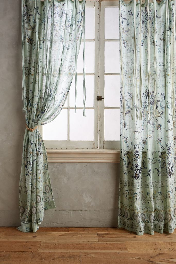 Florilla Curtain | Anthropologie