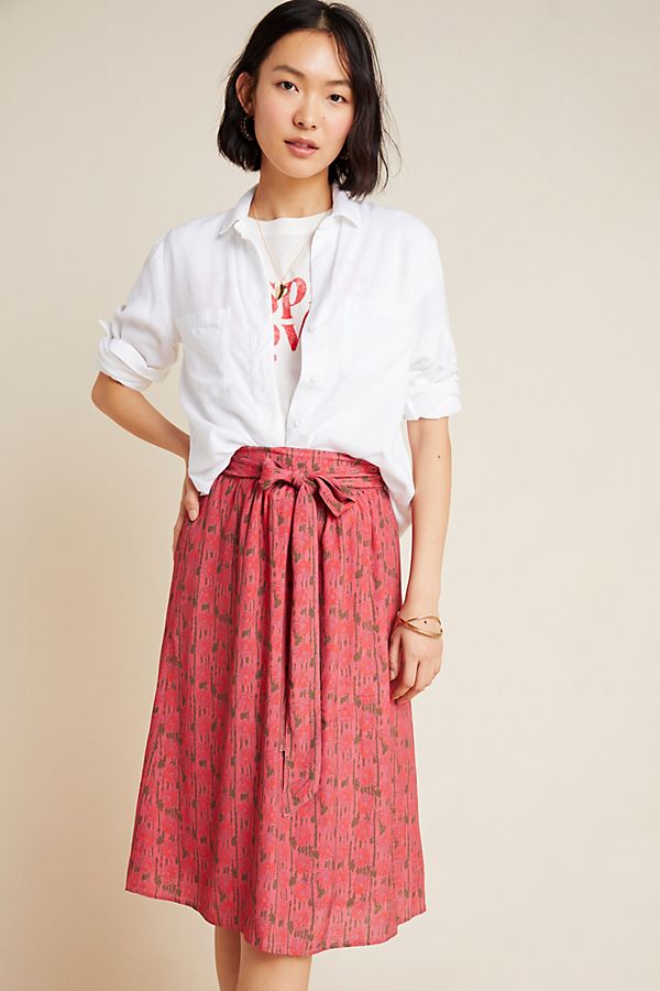 Slide View: 1: Greta Midi Skirt