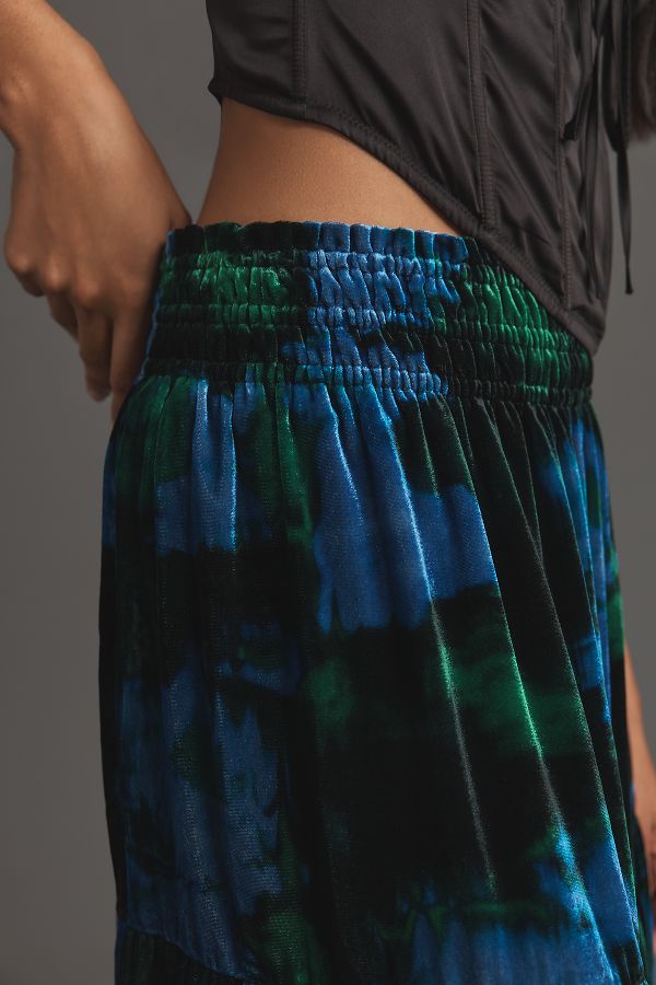 Slide View: 4: The Somerset Maxi Skirt: Nina Pace Velvet Edition