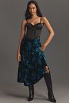 Thumbnail View 1: The Somerset Maxi Skirt: Nina Pace Velvet Edition