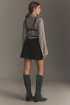 Thumbnail View 2: Maeve Glam Buckle Pinafore Mini Dress