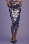 Thumbnail View 2: By Anthropologie Sequin Lace Midi Skirt