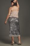 Thumbnail View 7: By Anthropologie Sequin Lace Midi Skirt