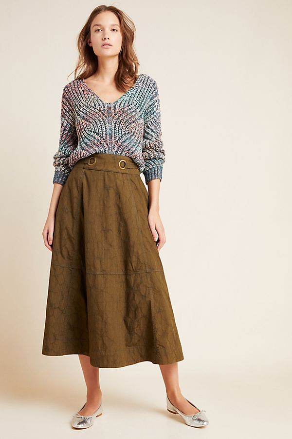 Slide View: 1: Bella Midi Skirt