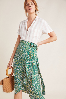 faithfull the brand midi skirt