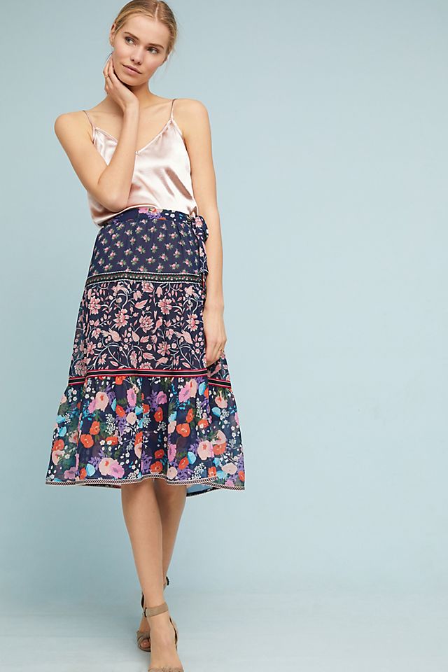Floral Melody Skirt | Anthropologie