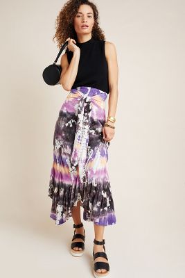 Tie-Dyed Maxi Skirt | Anthropologie