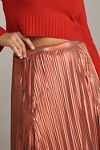 Thumbnail View 8: By Anthropologie Metallic Pleated Midi Skirt