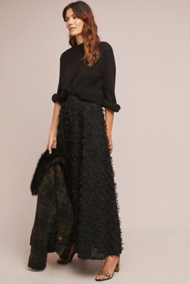 anthropologie long skirt