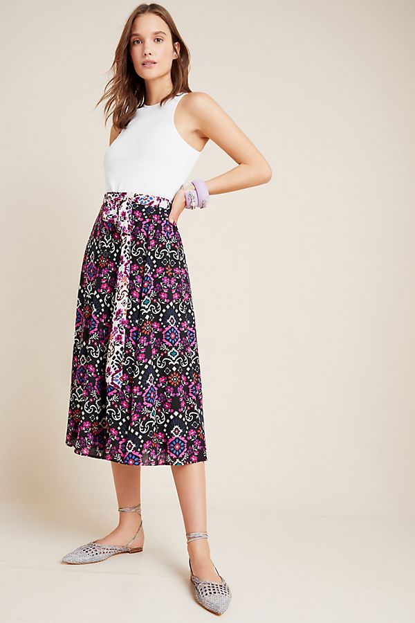 Slide View: 1: Cordelia Midi Skirt