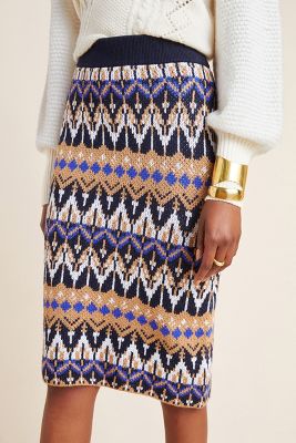 sweater skirt anthropologie