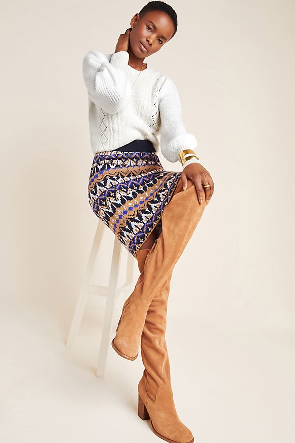 Slide View: 5: Saoirse Sweater Midi Skirt