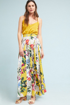 anthropologie long skirt