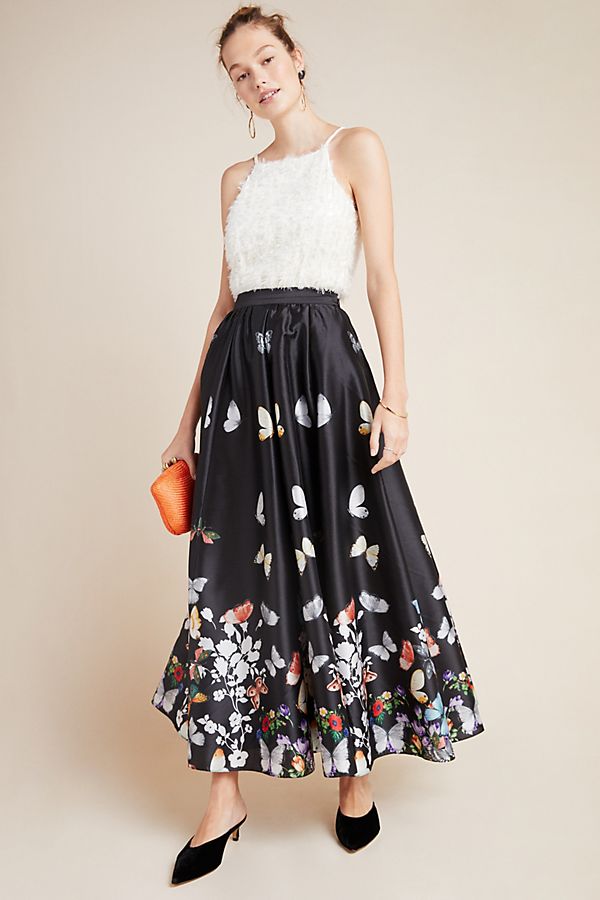 Slide View: 1: Papillon Maxi Skirt