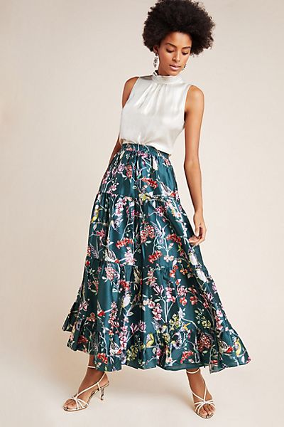 Tracie Tiered Maxi Skirt