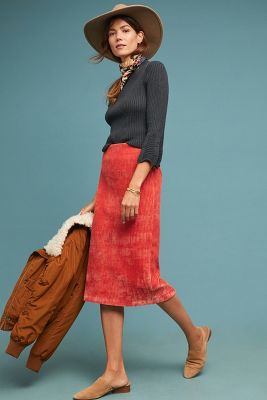 anthropologie corduroy dress