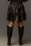 Thumbnail View 8: The Somerset Mini Skirt: Faux Leather Edition