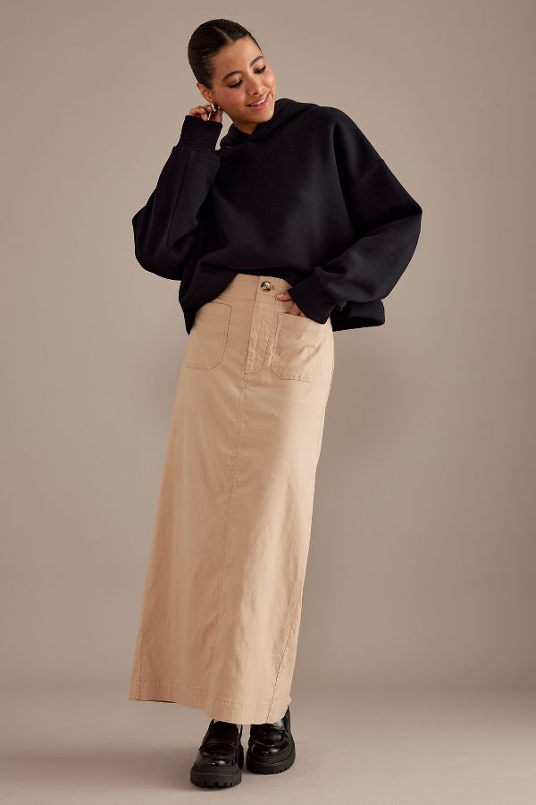 Slide View: 1: The Colette Maxi Skirt by Maeve