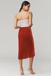 Thumbnail View 3: The Tilda Velvet Slip Skirt