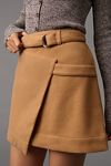 Thumbnail View 3: Maeve Belted Wrap Mini Skirt