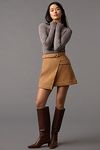 Thumbnail View 4: Maeve Belted Wrap Mini Skirt