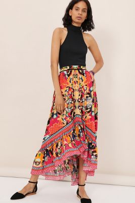 Christia High-Low Maxi Skirt | Anthropologie