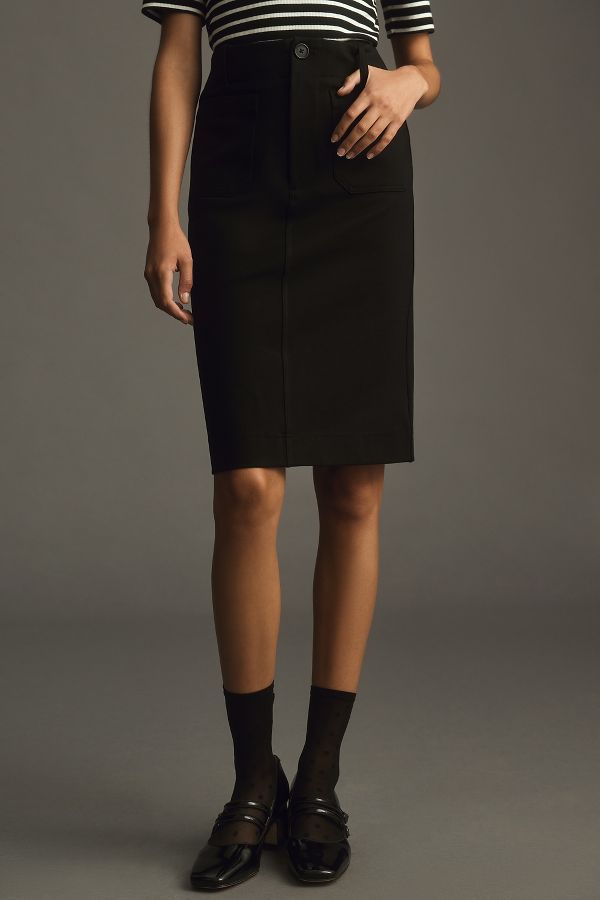 Slide View: 2: The Colette Knee-Length Skirt by Maeve