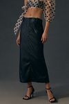 Thumbnail View 2: The Colette Maxi Skirt by Maeve: Faux-Leather Edition