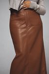 Thumbnail View 9: The Colette Maxi Skirt by Maeve: Faux-Leather Edition