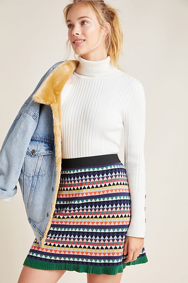 Slide View: 1: Paloma Sweater Skirt