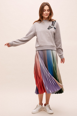 anthropologie long skirt