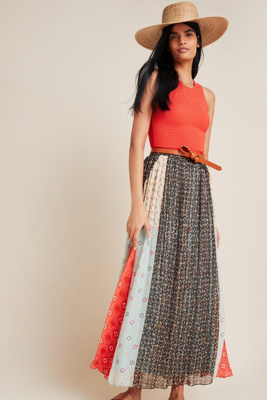 anthropologie long skirt