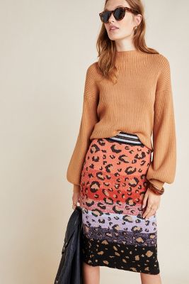 sweater skirt anthropologie