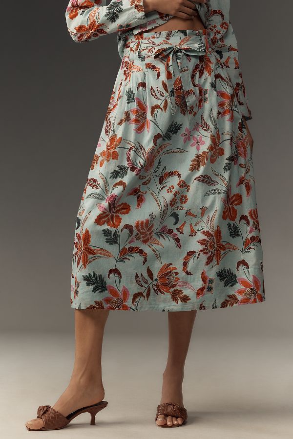 Slide View: 2: Banjanan Tobias Midi Skirt