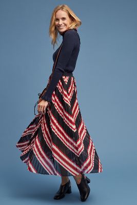 Coline Pleated Skirt | Anthropologie UK