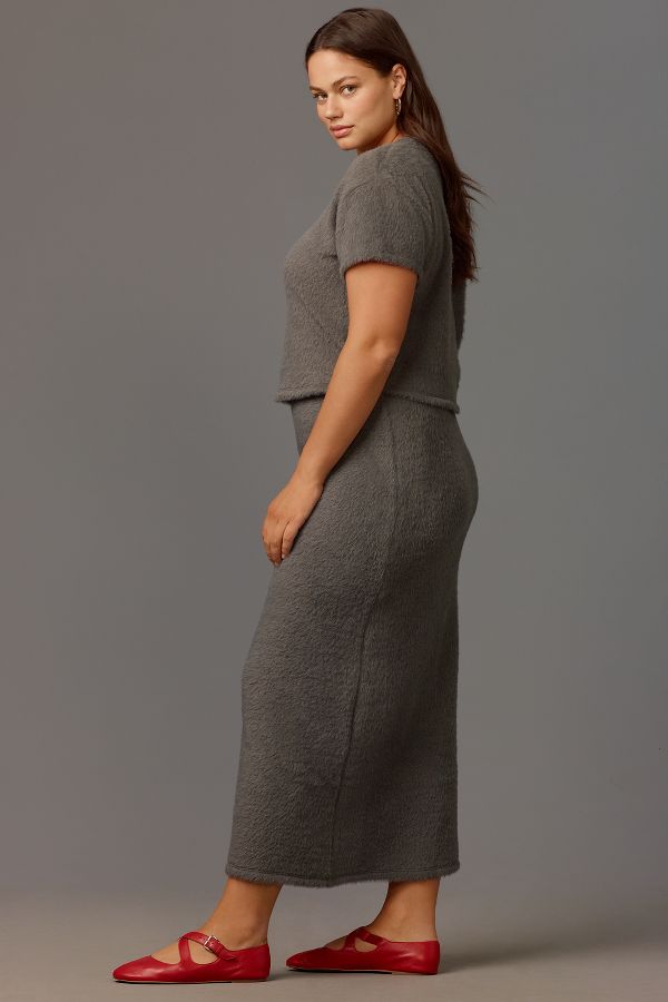 Slide View: 7: Maeve Knit Column Maxi Skirt