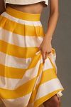 Thumbnail View 4: Mac Duggal Stripe Sunshine Midi Skirt