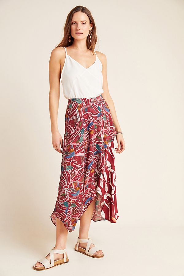 Slide View: 1: Farm Rio Culebra Midi Skirt