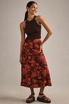 Thumbnail View 1: Farm Rio Satin-Slip Midi Skirt