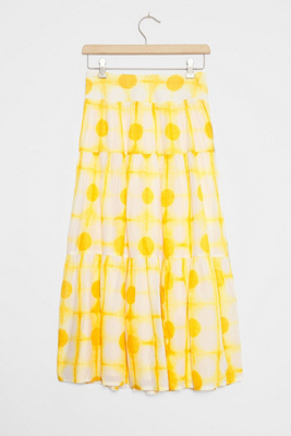 tiered maxi skirt anthropologie