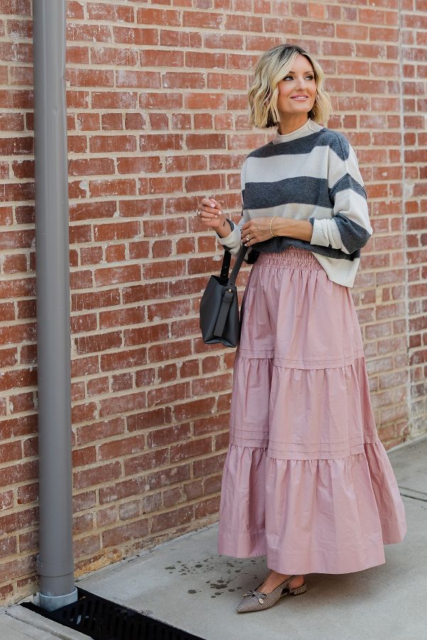 Slide View: 6: Loverly Grey x Anthropologie: The Somerset Maxi Skirt