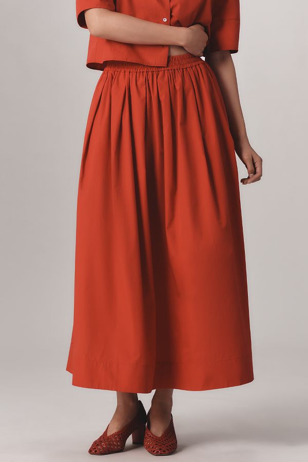 Slide View: 3: Maeve Pull-On Circle Skirt