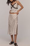 Thumbnail View 2: By Anthropologie Polka Dot Midi Slip Skirt