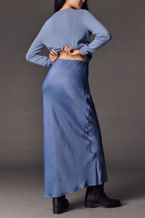 Slide View: 4: The Tilda Maxi Slip Skirt