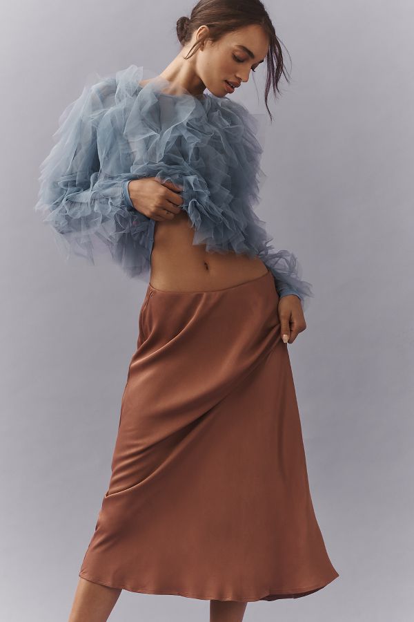 Slide View: 5: The Tilda Slip Skirt