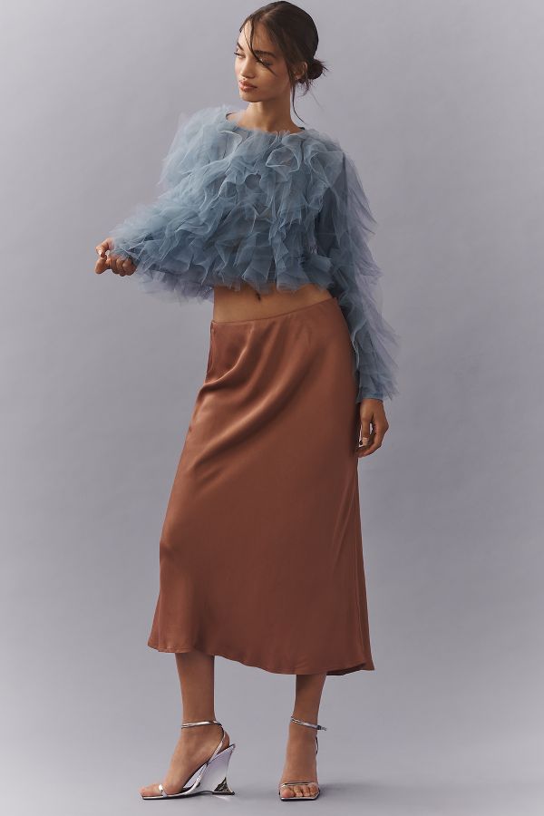 Slide View: 2: The Tilda Slip Skirt